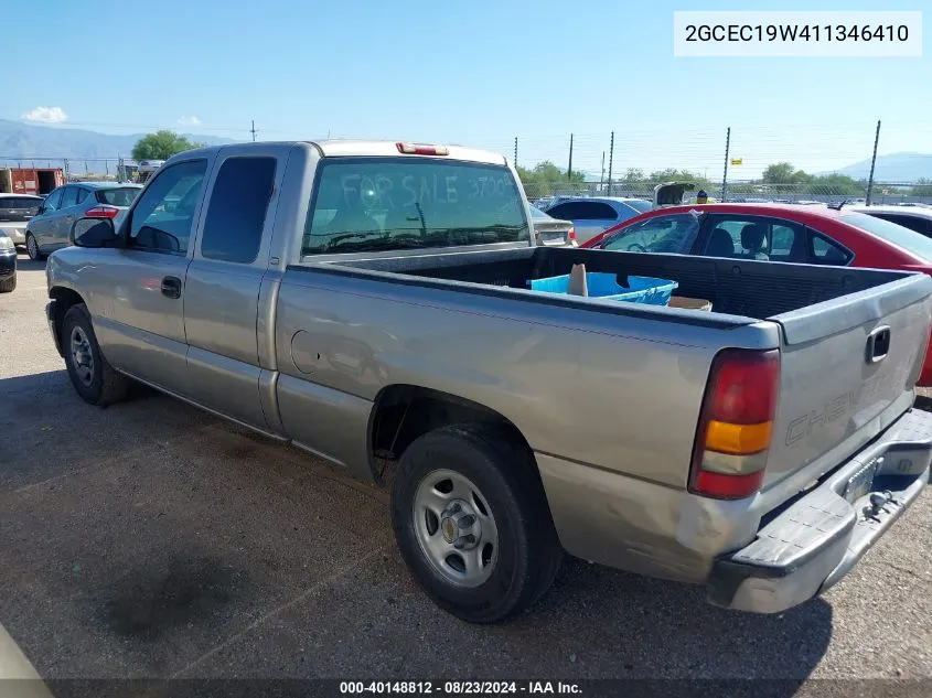 2GCEC19W411346410 2001 Chevrolet Silverado 1500