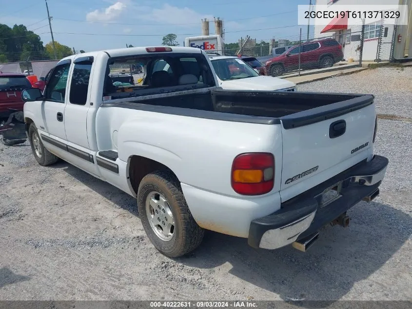 2GCEC19T611371329 2001 Chevrolet Silverado 1500 Ls