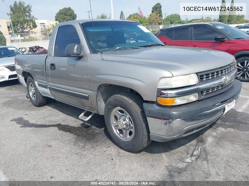 2001 Chevrolet Silverado 1500 VIN: 1GCEC14W61Z245562 Lot: 40224743