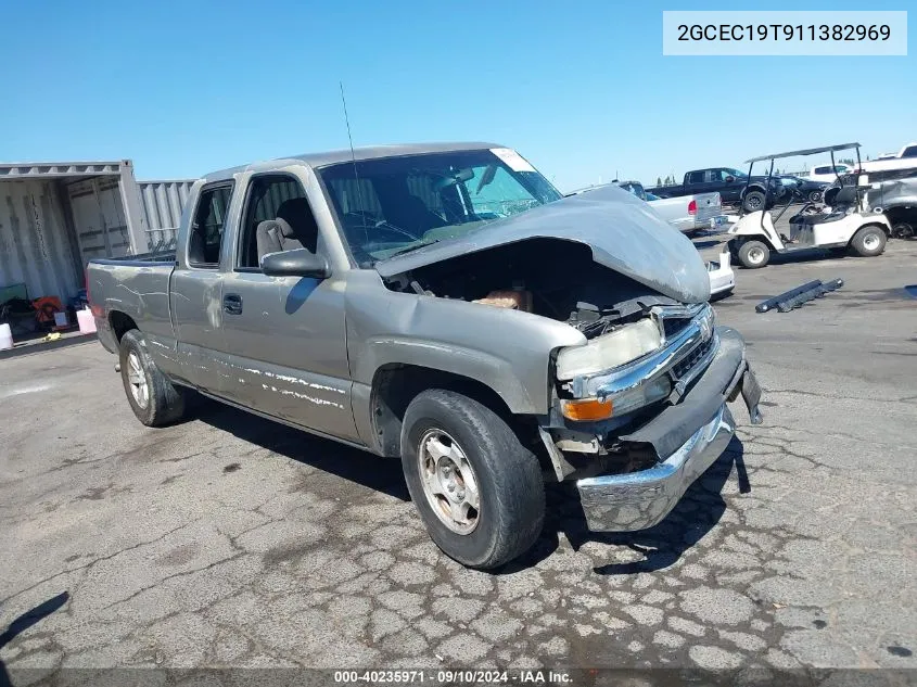 2001 Chevrolet Silverado 1500 Ls VIN: 2GCEC19T911382969 Lot: 40235971