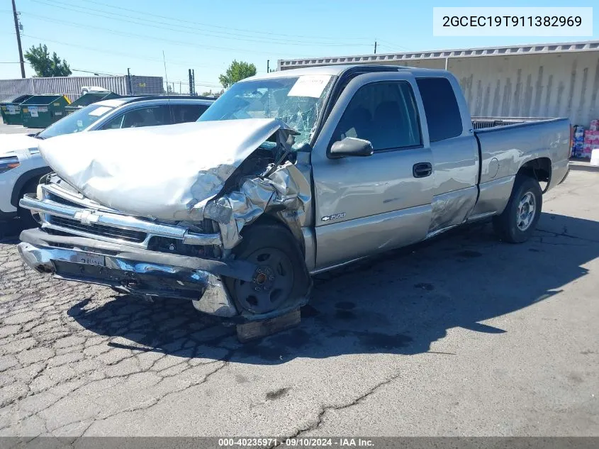 2001 Chevrolet Silverado 1500 Ls VIN: 2GCEC19T911382969 Lot: 40235971