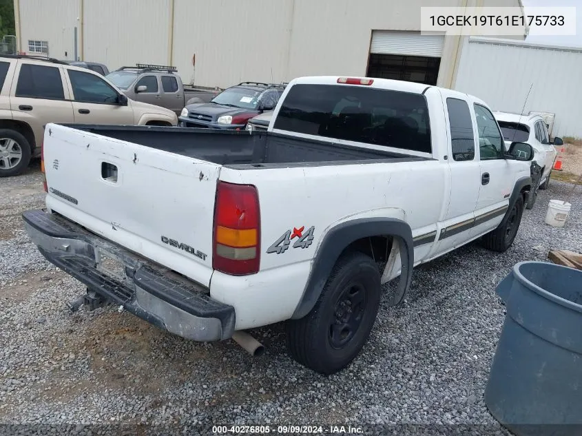 2001 Chevrolet Silverado 1500 Ls VIN: 1GCEK19T61E175733 Lot: 40276805