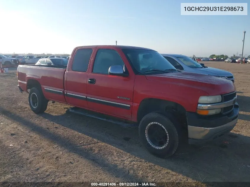 2001 Chevrolet Silverado C2500 Heavy Duty VIN: 1GCHC29U31E298673 Lot: 40291406