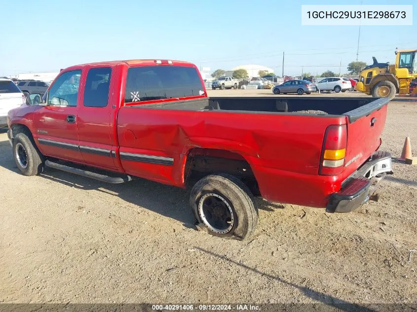 2001 Chevrolet Silverado C2500 Heavy Duty VIN: 1GCHC29U31E298673 Lot: 40291406