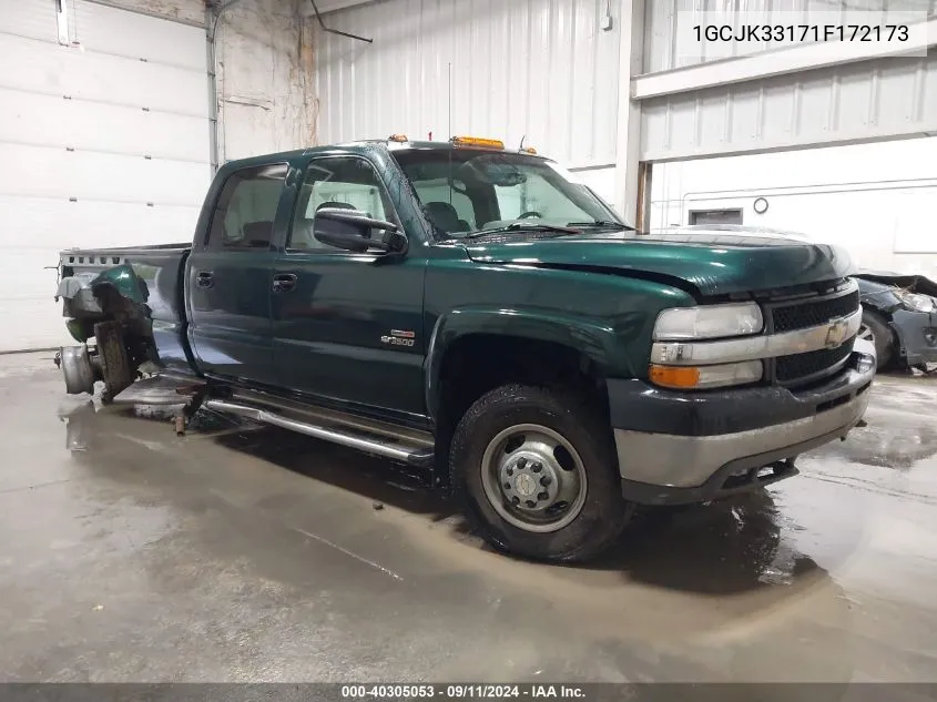 2001 Chevrolet Silverado 3500 Lt VIN: 1GCJK33171F172173 Lot: 40305053