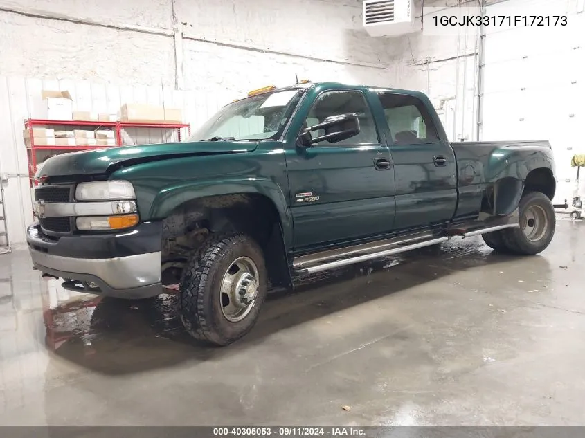 1GCJK33171F172173 2001 Chevrolet Silverado 3500 Lt