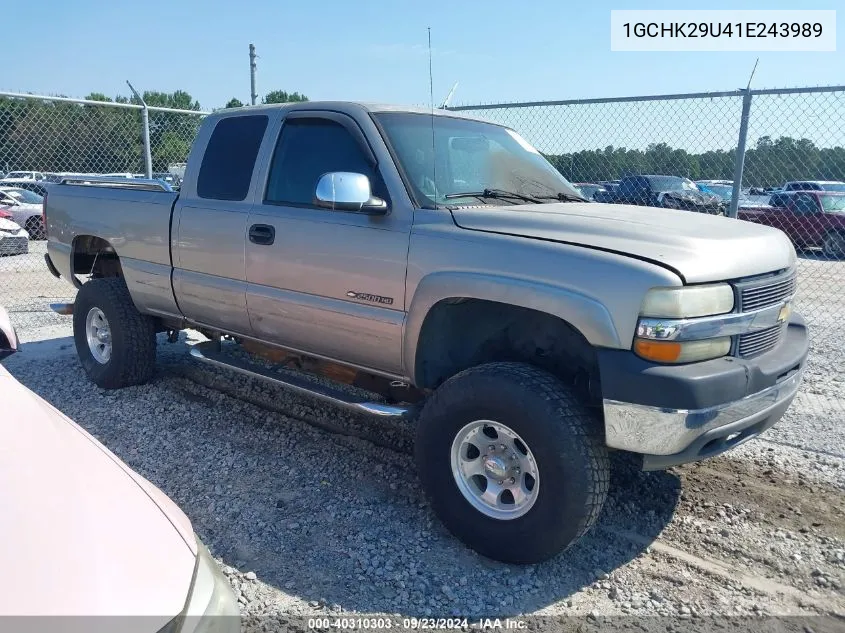 2001 Chevrolet Silverado K2500 Heavy Duty VIN: 1GCHK29U41E243989 Lot: 40310303