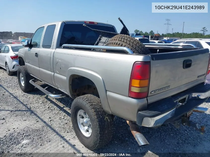 2001 Chevrolet Silverado K2500 Heavy Duty VIN: 1GCHK29U41E243989 Lot: 40310303