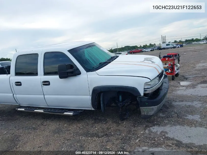 1GCHC23U21F122653 2001 Chevrolet Silverado 2500Hd C2500 Heavy Duty