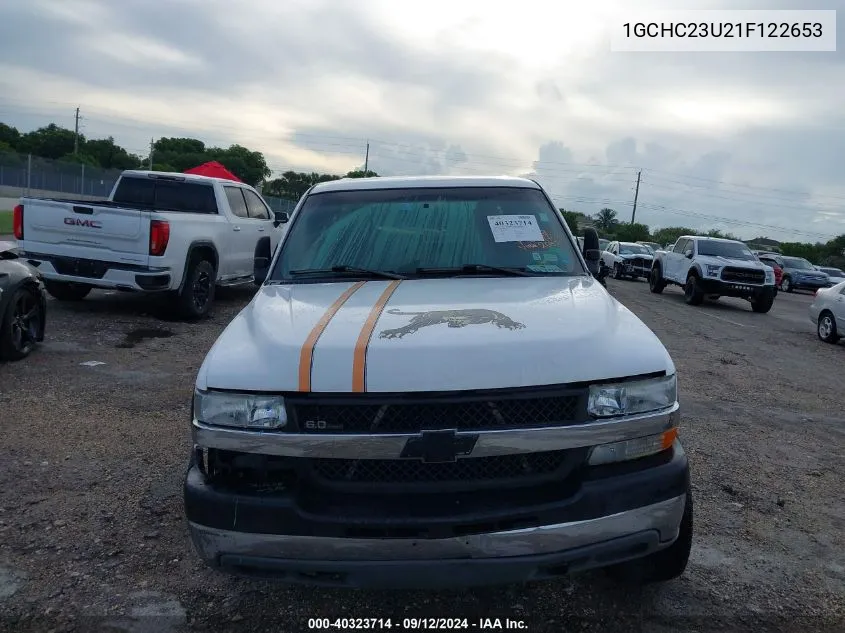 2001 Chevrolet Silverado 2500Hd C2500 Heavy Duty VIN: 1GCHC23U21F122653 Lot: 40323714