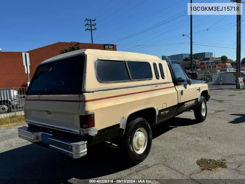 2001 Chevrolet Silverado VIN: 1GCGKM3EJ15718 Lot: 40328318