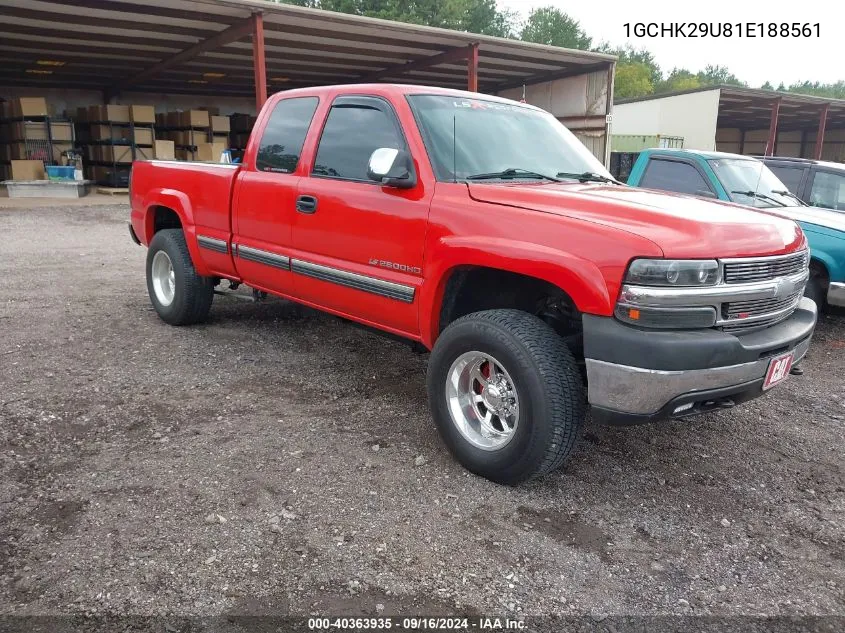 1GCHK29U81E188561 2001 Chevrolet Silverado 2500Hd Ls