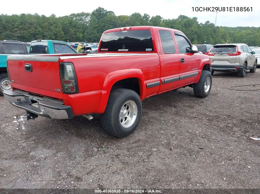 1GCHK29U81E188561 2001 Chevrolet Silverado 2500Hd Ls