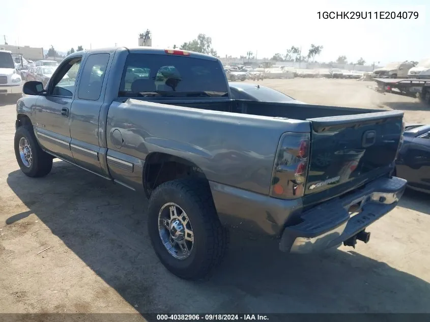 2001 Chevrolet Silverado 2500Hd Ls VIN: 1GCHK29U11E204079 Lot: 40382906