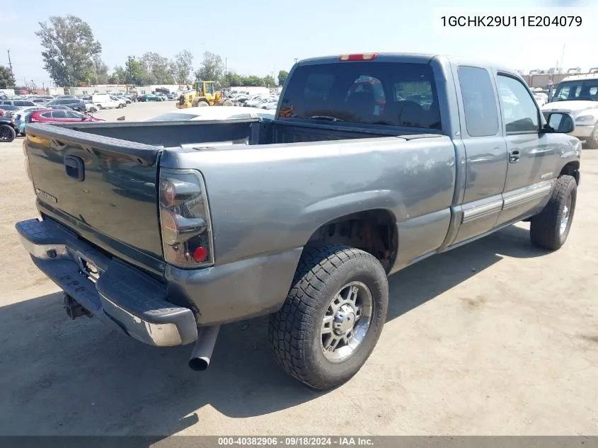 2001 Chevrolet Silverado 2500Hd Ls VIN: 1GCHK29U11E204079 Lot: 40382906