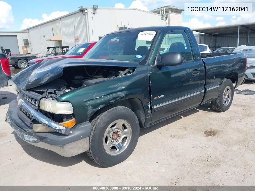 2001 Chevrolet Silverado 1500 VIN: 1GCEC14W11Z162041 Lot: 40383988