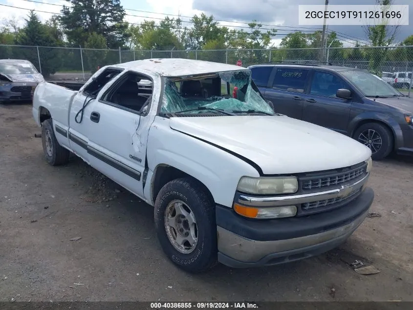 2001 Chevrolet Silverado 1500 Ls VIN: 2GCEC19T911261696 Lot: 40386855