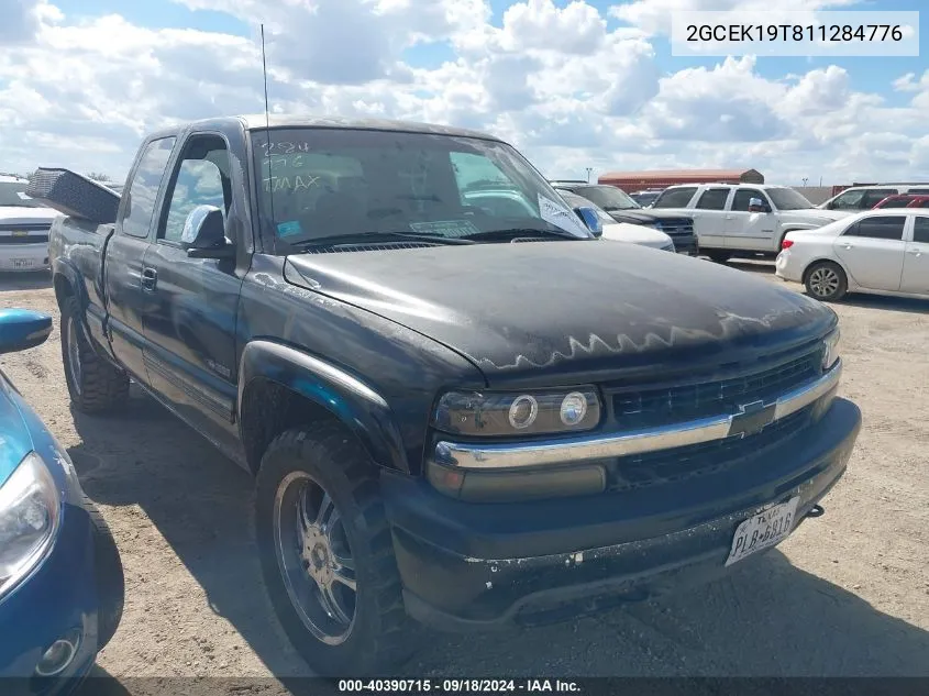 2001 Chevrolet Silverado 1500 Ls VIN: 2GCEK19T811284776 Lot: 40390715