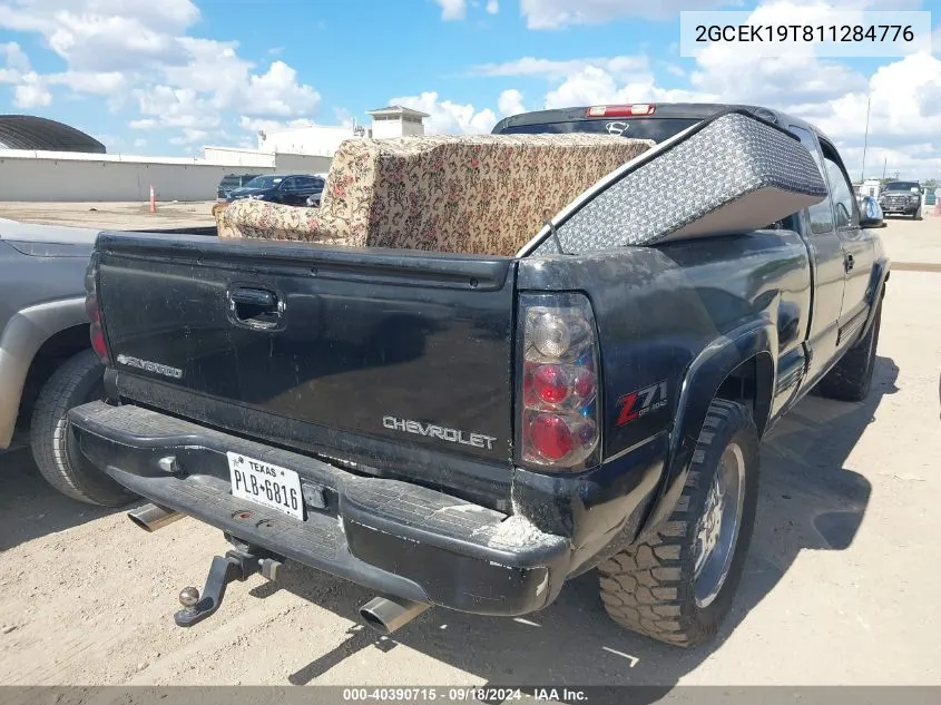 2001 Chevrolet Silverado 1500 Ls VIN: 2GCEK19T811284776 Lot: 40390715