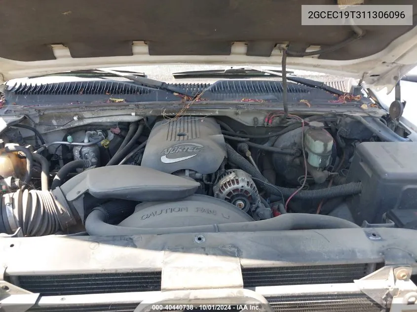 2GCEC19T311306096 2001 Chevrolet Silverado 1500 Ls