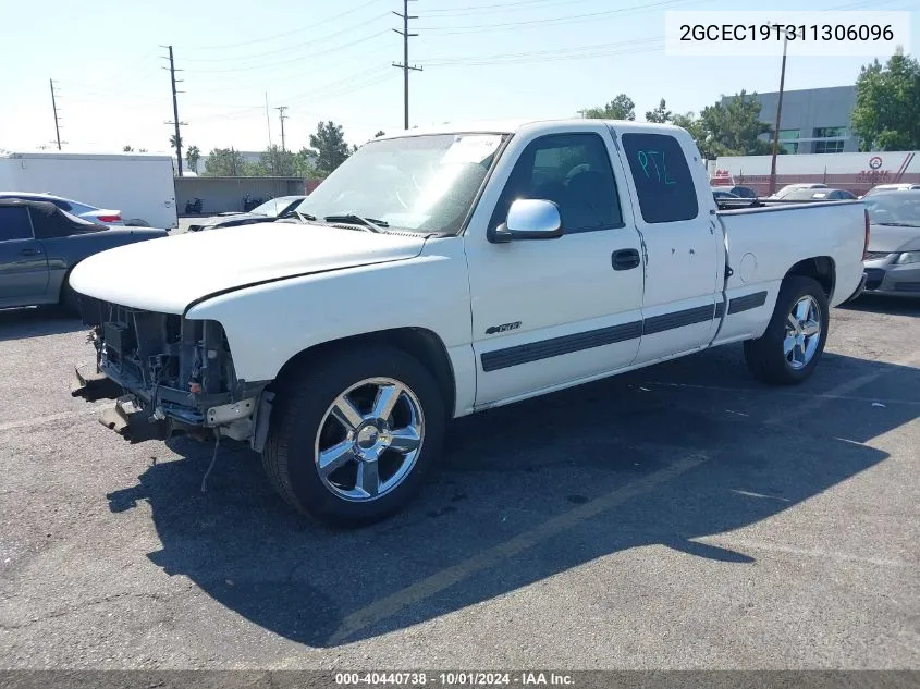 2001 Chevrolet Silverado 1500 Ls VIN: 2GCEC19T311306096 Lot: 40440738