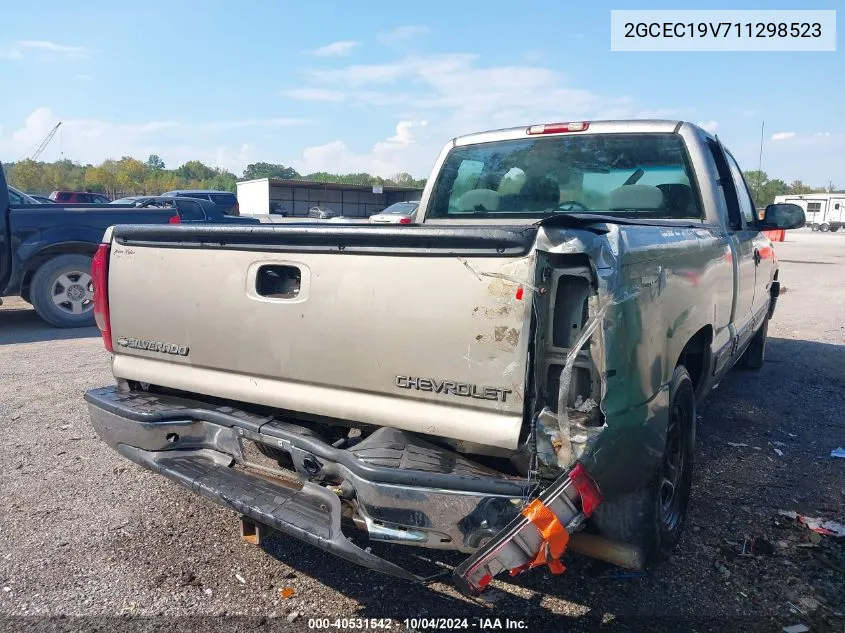 2001 Chevrolet Silverado 1500 Ls VIN: 2GCEC19V711298523 Lot: 40531542