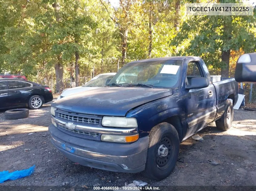 2001 Chevrolet Silverado 1500 VIN: 1GCEC14V41Z130255 Lot: 40666558