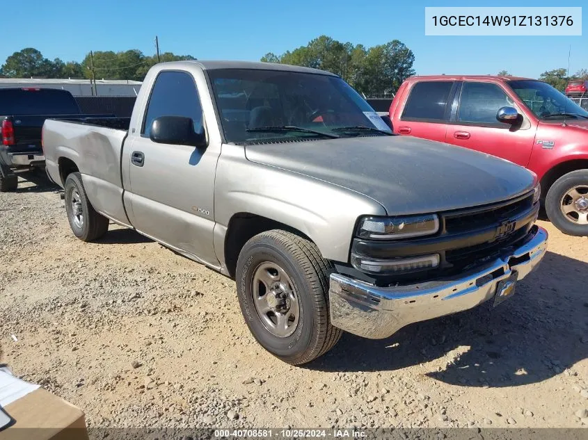 2001 Chevrolet Silverado 1500 VIN: 1GCEC14W91Z131376 Lot: 40708581