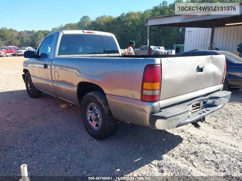 2001 Chevrolet Silverado 1500 VIN: 1GCEC14W91Z131376 Lot: 40708581