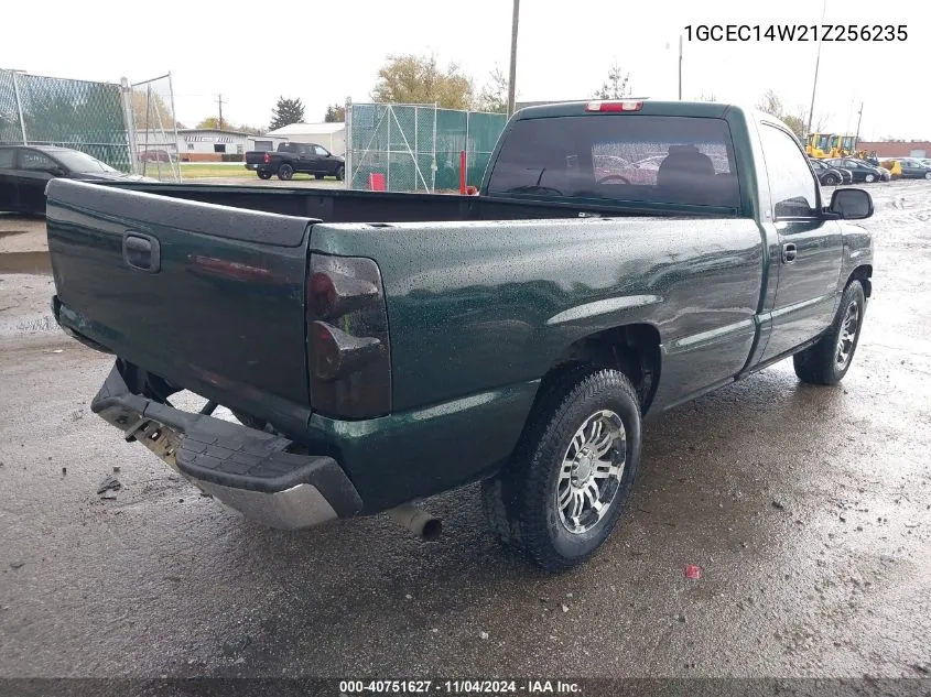 2001 Chevrolet Silverado 1500 VIN: 1GCEC14W21Z256235 Lot: 40751627