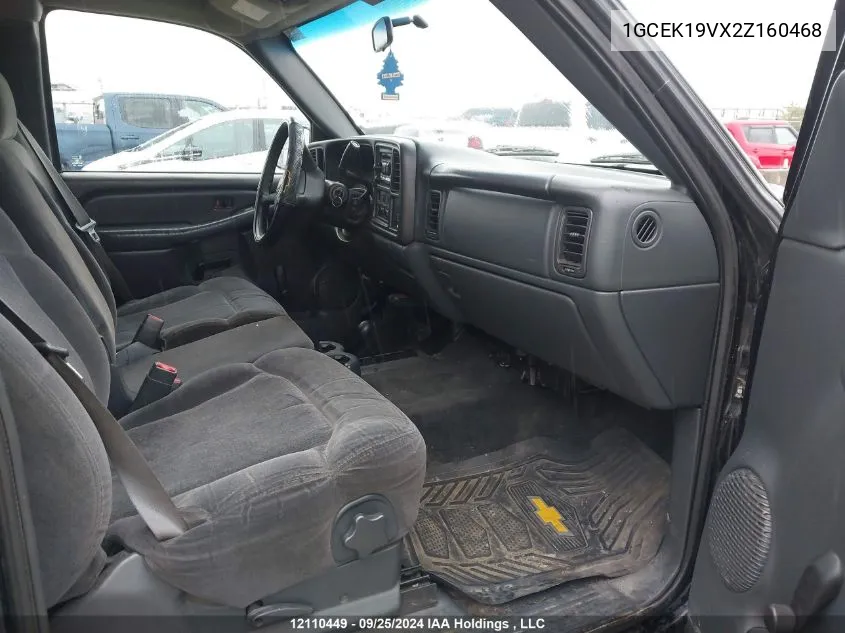 1GCEK19VX2Z160468 2002 Chevrolet Silverado K1500