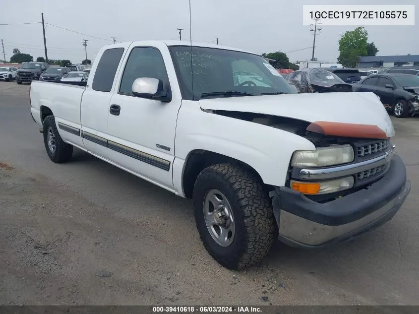 2002 Chevrolet Silverado 1500 Ls VIN: 1GCEC19T72E105575 Lot: 39410618