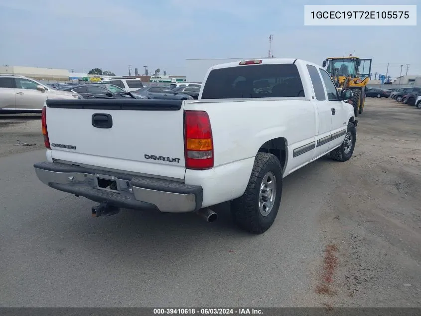 2002 Chevrolet Silverado 1500 Ls VIN: 1GCEC19T72E105575 Lot: 39410618