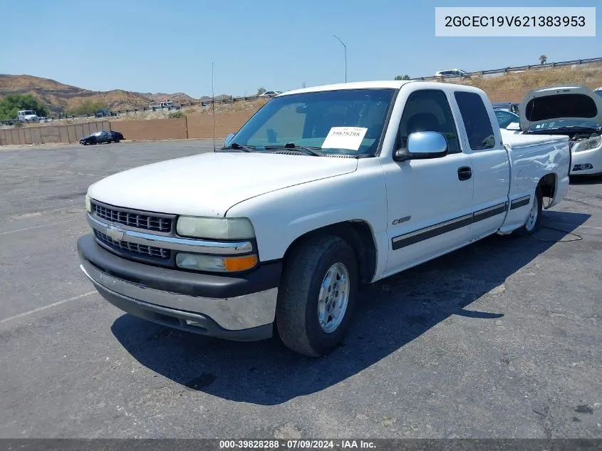 2002 Chevrolet Silverado 1500 Ls VIN: 2GCEC19V621383953 Lot: 39828288