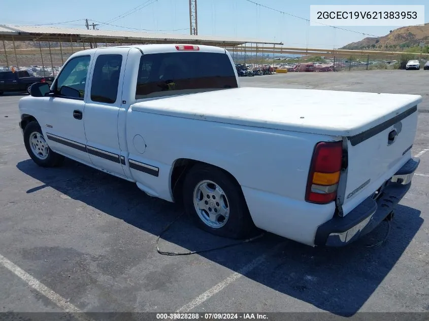 2002 Chevrolet Silverado 1500 Ls VIN: 2GCEC19V621383953 Lot: 39828288