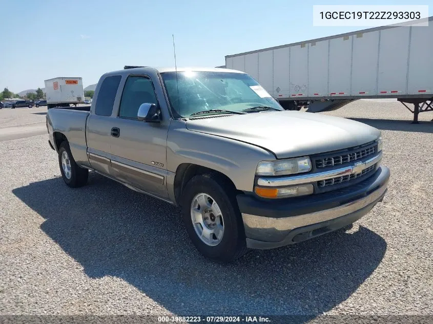 2002 Chevrolet Silverado 1500 VIN: 1GCEC19T22Z293303 Lot: 39882223