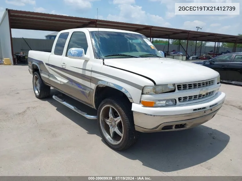 2002 Chevrolet Silverado 1500 Ls VIN: 2GCEC19TX21412739 Lot: 39909939