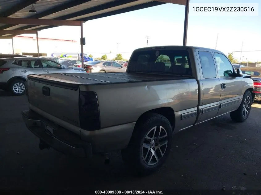 1GCEC19VX2Z230516 2002 Chevrolet Silverado 1500 Ls