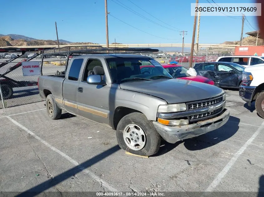 2002 Chevrolet Silverado 1500 Ls VIN: 2GCEC19V121179609 Lot: 40093617