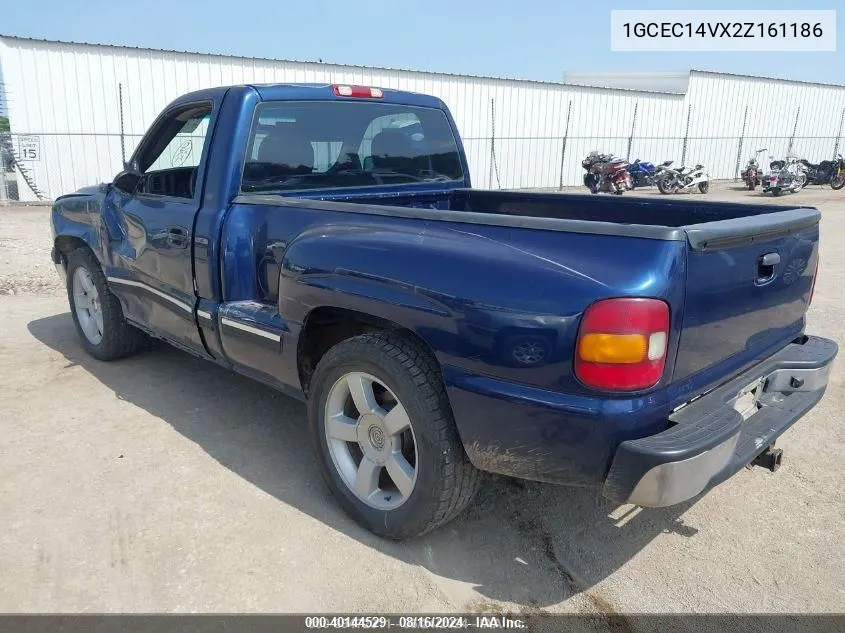 2002 Chevrolet Silverado 1500 VIN: 1GCEC14VX2Z161186 Lot: 40144529