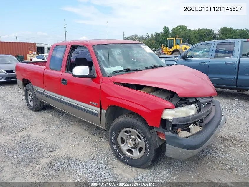 2GCEC19T121145507 2002 Chevrolet Silverado 1500 Ls