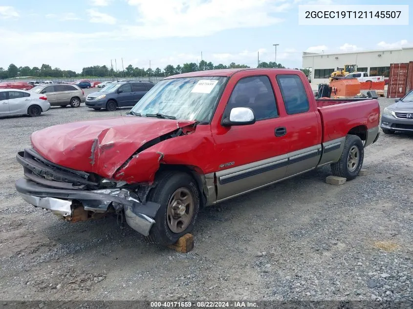 2GCEC19T121145507 2002 Chevrolet Silverado 1500 Ls