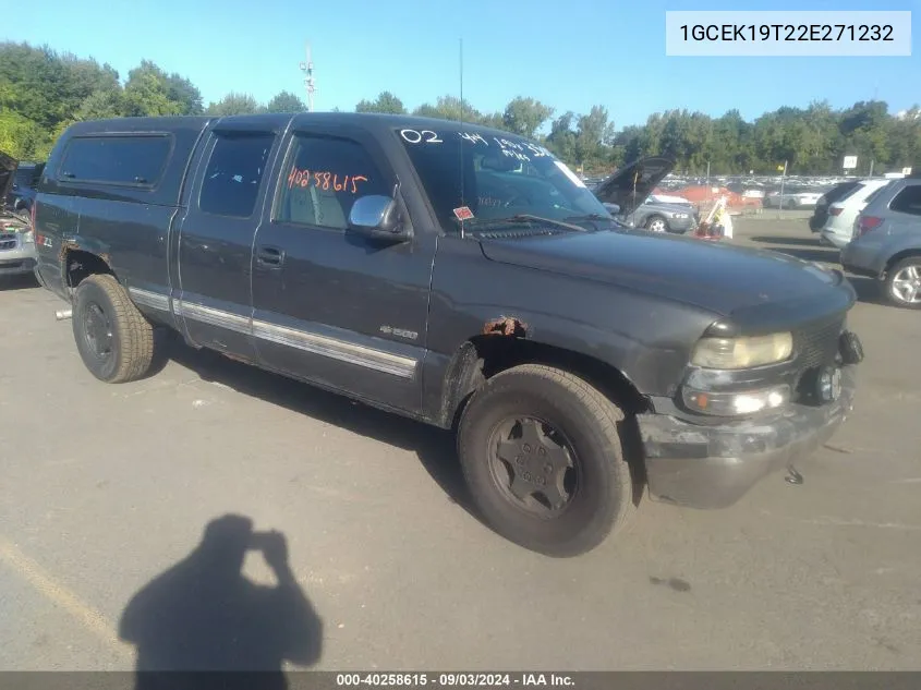 2002 Chevrolet Silverado 1500 Ls VIN: 1GCEK19T22E271232 Lot: 40258615