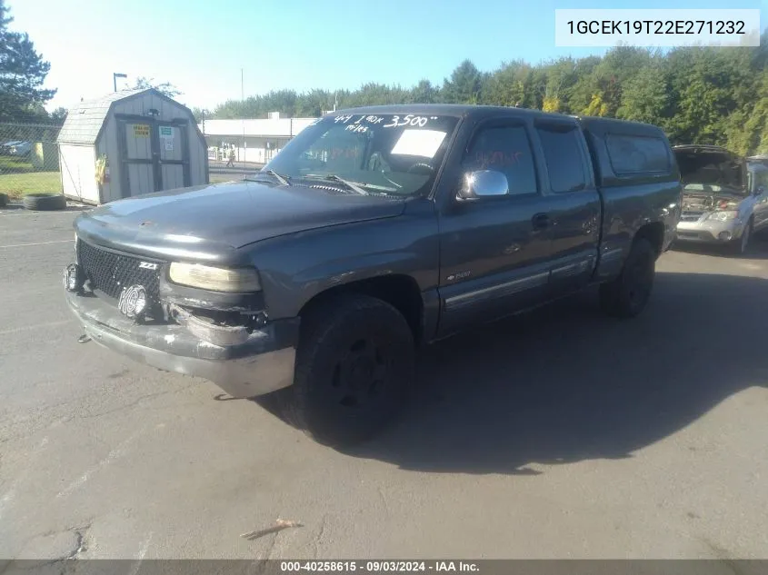 2002 Chevrolet Silverado 1500 Ls VIN: 1GCEK19T22E271232 Lot: 40258615