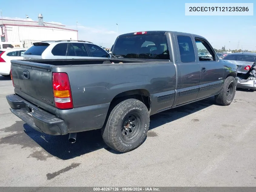 2GCEC19T121235286 2002 Chevrolet Silverado 1500 Ls