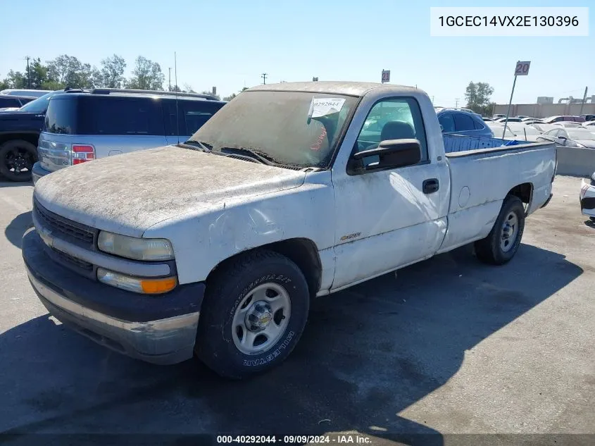 2002 Chevrolet Silverado 1500 Commercial VIN: 1GCEC14VX2E130396 Lot: 40292044