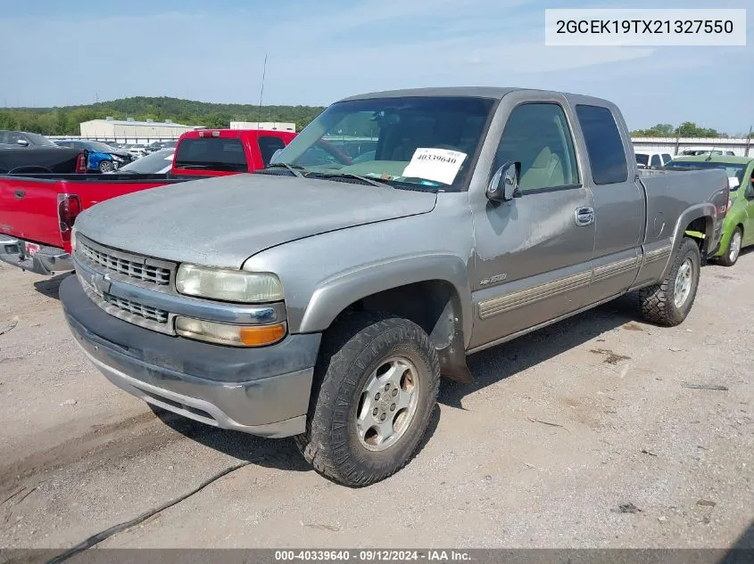 2002 Chevrolet Silverado 1500 Ls VIN: 2GCEK19TX21327550 Lot: 40339640