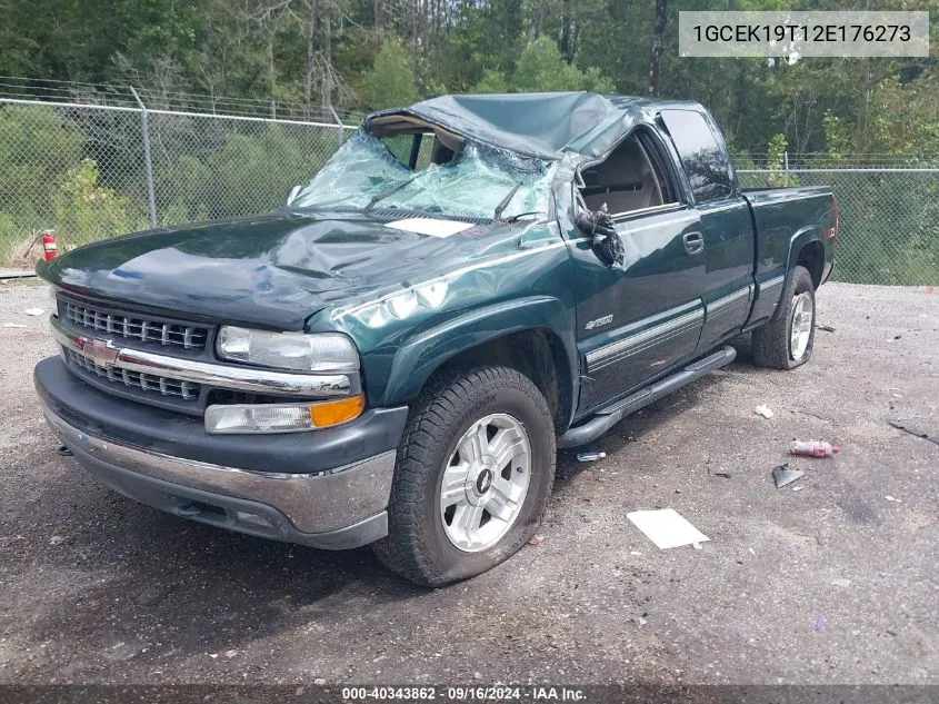 2002 Chevrolet Silverado K1500 VIN: 1GCEK19T12E176273 Lot: 40343862