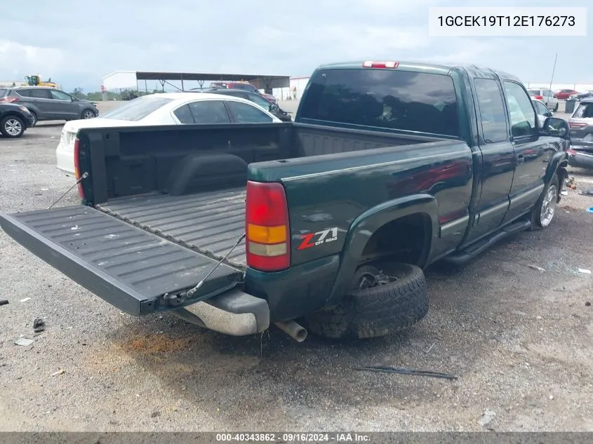 2002 Chevrolet Silverado K1500 VIN: 1GCEK19T12E176273 Lot: 40343862