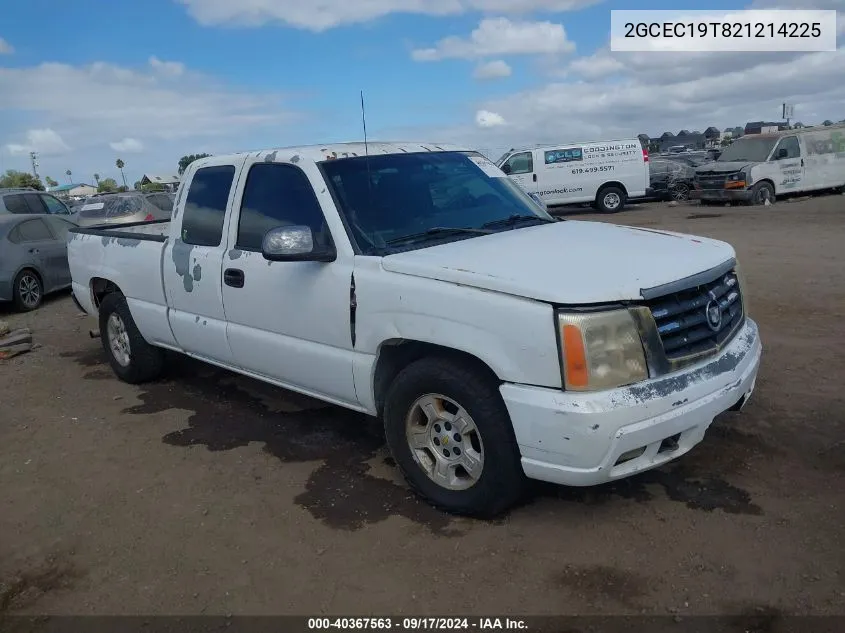 2002 Chevrolet Silverado 1500 Ls VIN: 2GCEC19T821214225 Lot: 40367563